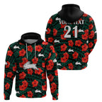 custom-text-and-number-rabbitohs-rugby-hoodie-polynesian-style-with-hibiscus
