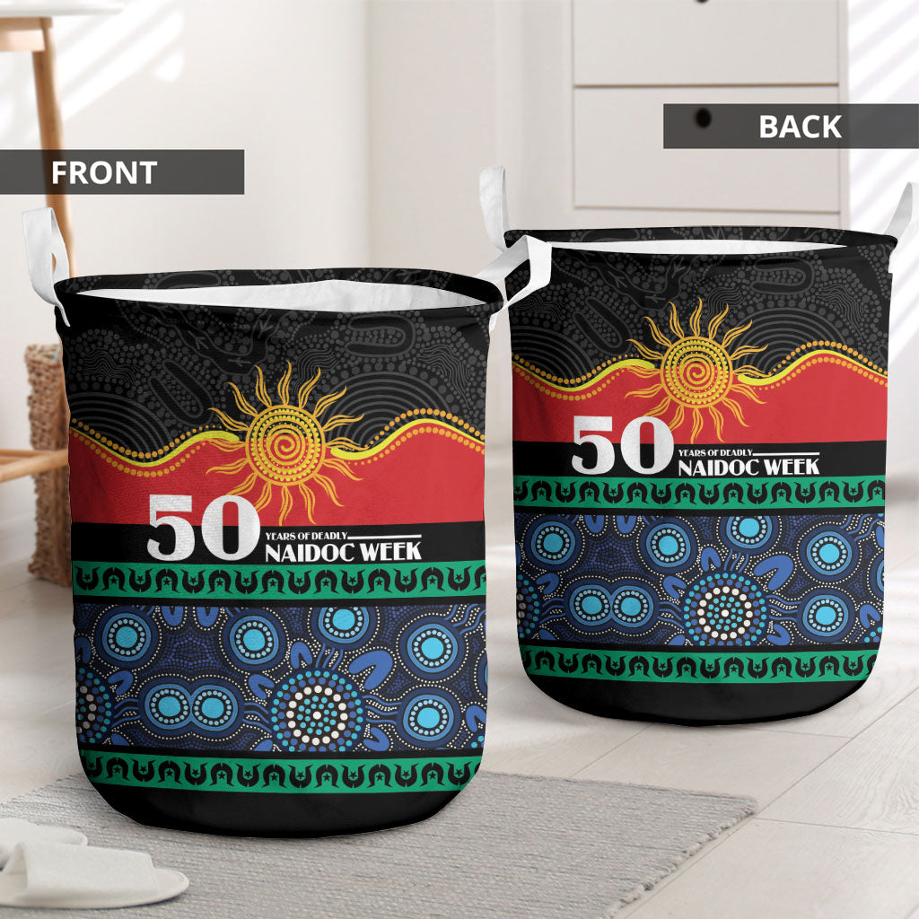 Australian Aboriginal Torres Strait Islanders Laundry Basket Together We Rise Together We Stay Deadly