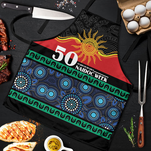 Australian Aboriginal Torres Strait Islanders Apron Together We Rise Together We Stay Deadly