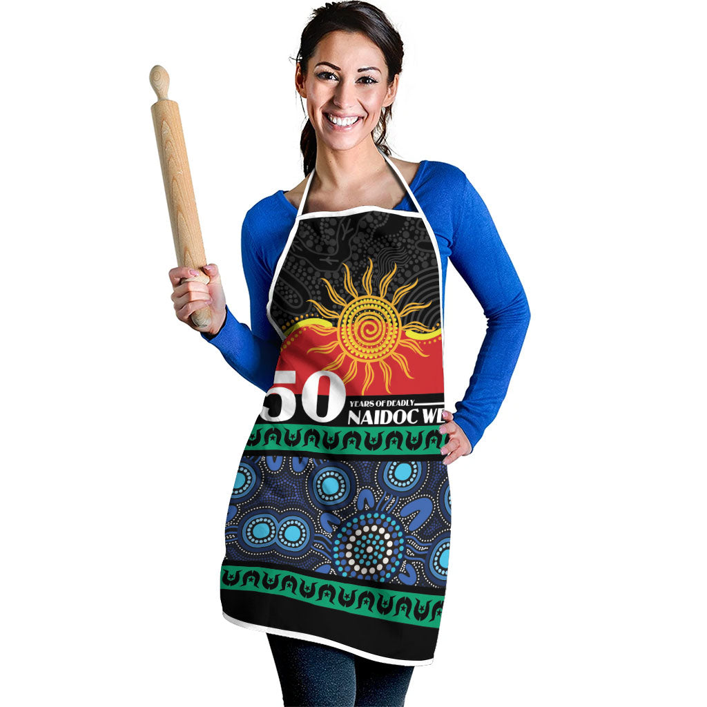 Australian Aboriginal Torres Strait Islanders Apron Together We Rise Together We Stay Deadly