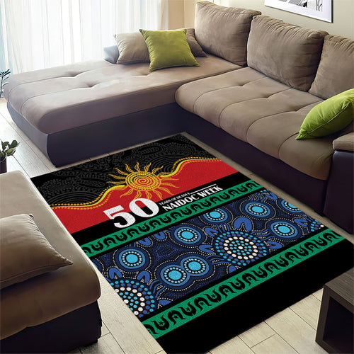 Australian Aboriginal Torres Strait Islanders Area Rug Together We Rise Together We Stay Deadly
