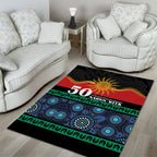 Australian Aboriginal Torres Strait Islanders Area Rug Together We Rise Together We Stay Deadly