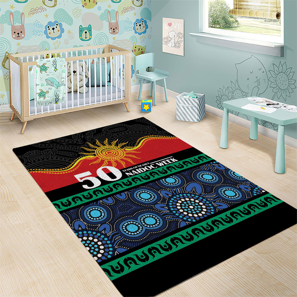 Australian Aboriginal Torres Strait Islanders Area Rug Together We Rise Together We Stay Deadly