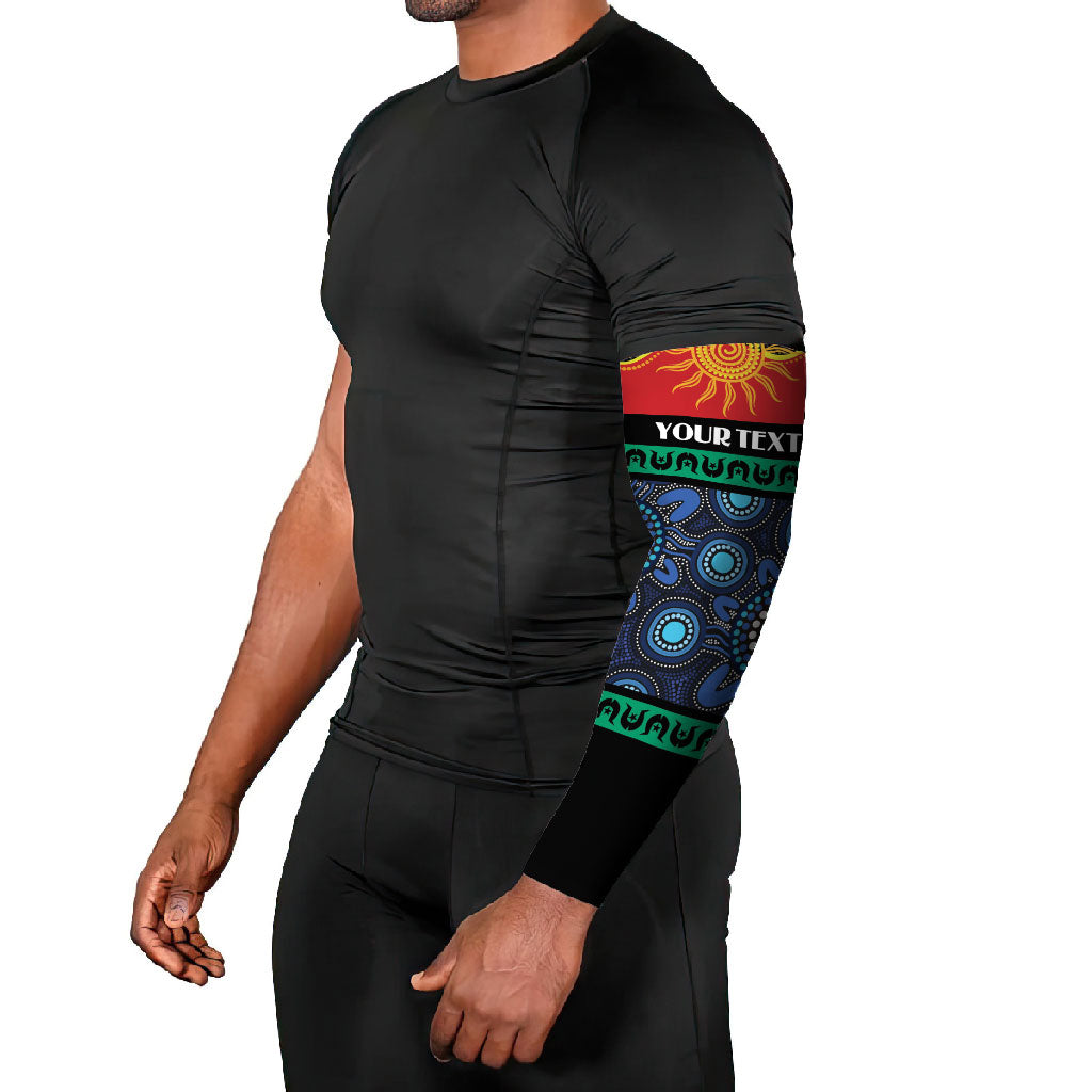 Personalised Australian Aboriginal Torres Strait Islanders Arm Sleeves Together We Rise Together We Stay Deadly