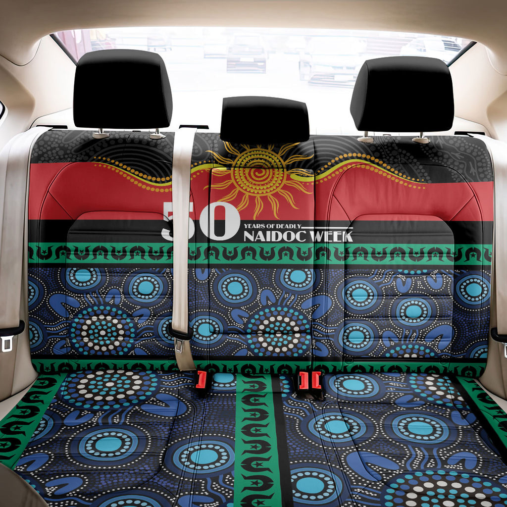 Australian Aboriginal Torres Strait Islanders Back Car Seat Cover Together We Rise Together We Stay Deadly