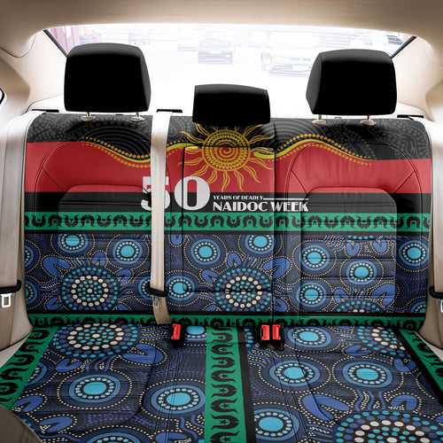 Australian Aboriginal Torres Strait Islanders Back Car Seat Cover Together We Rise Together We Stay Deadly