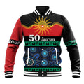 Personalised Australian Aboriginal Torres Strait Islanders Baseball Jacket Together We Rise Together We Stay Deadly