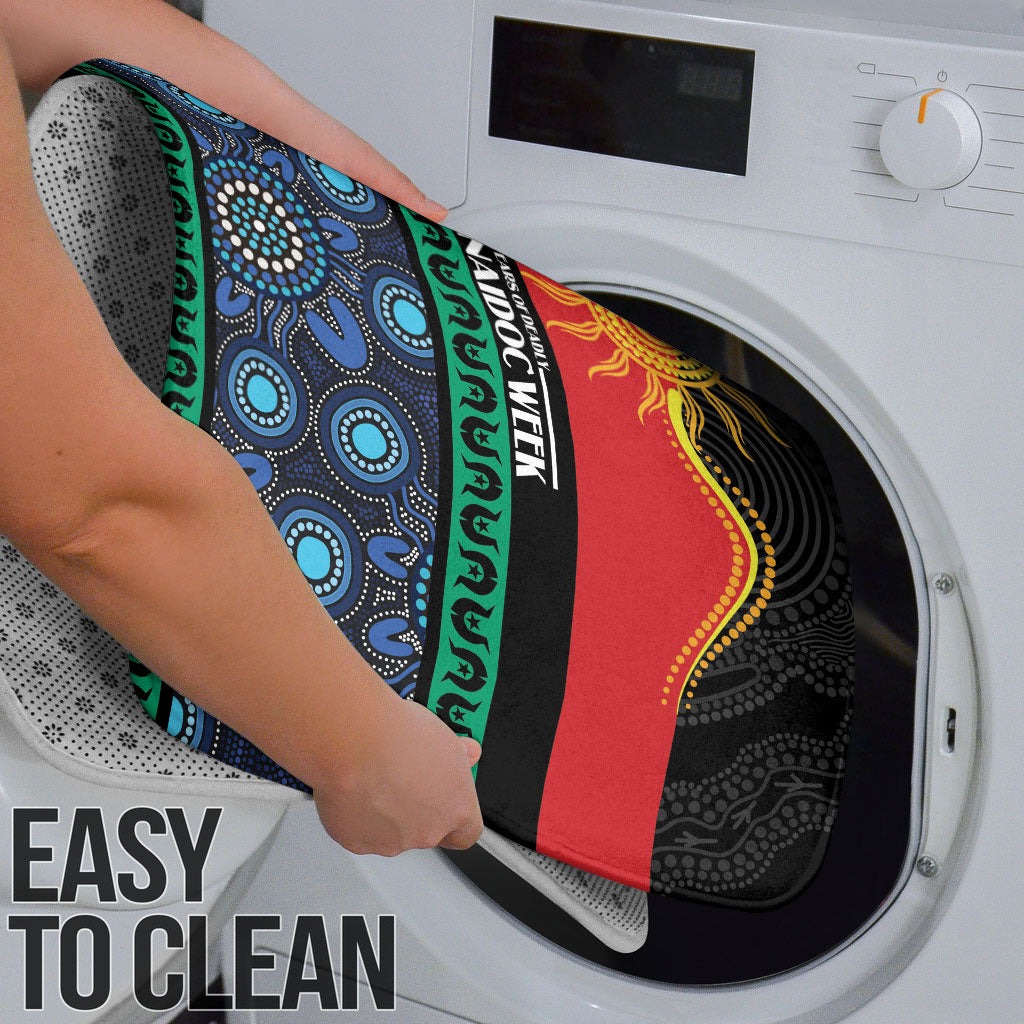 Australian Aboriginal Torres Strait Islanders Bathroom Set Together We Rise Together We Stay Deadly
