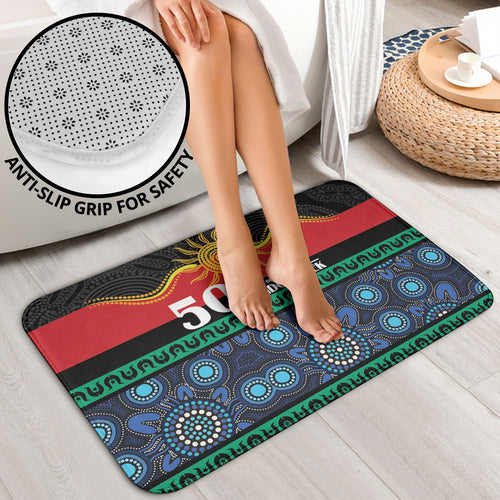 Australian Aboriginal Torres Strait Islanders Bathroom Set Together We Rise Together We Stay Deadly