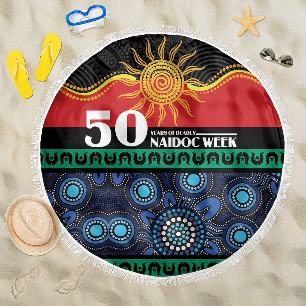 Australian Aboriginal Torres Strait Islanders Beach Blanket Together We Rise Together We Stay Deadly