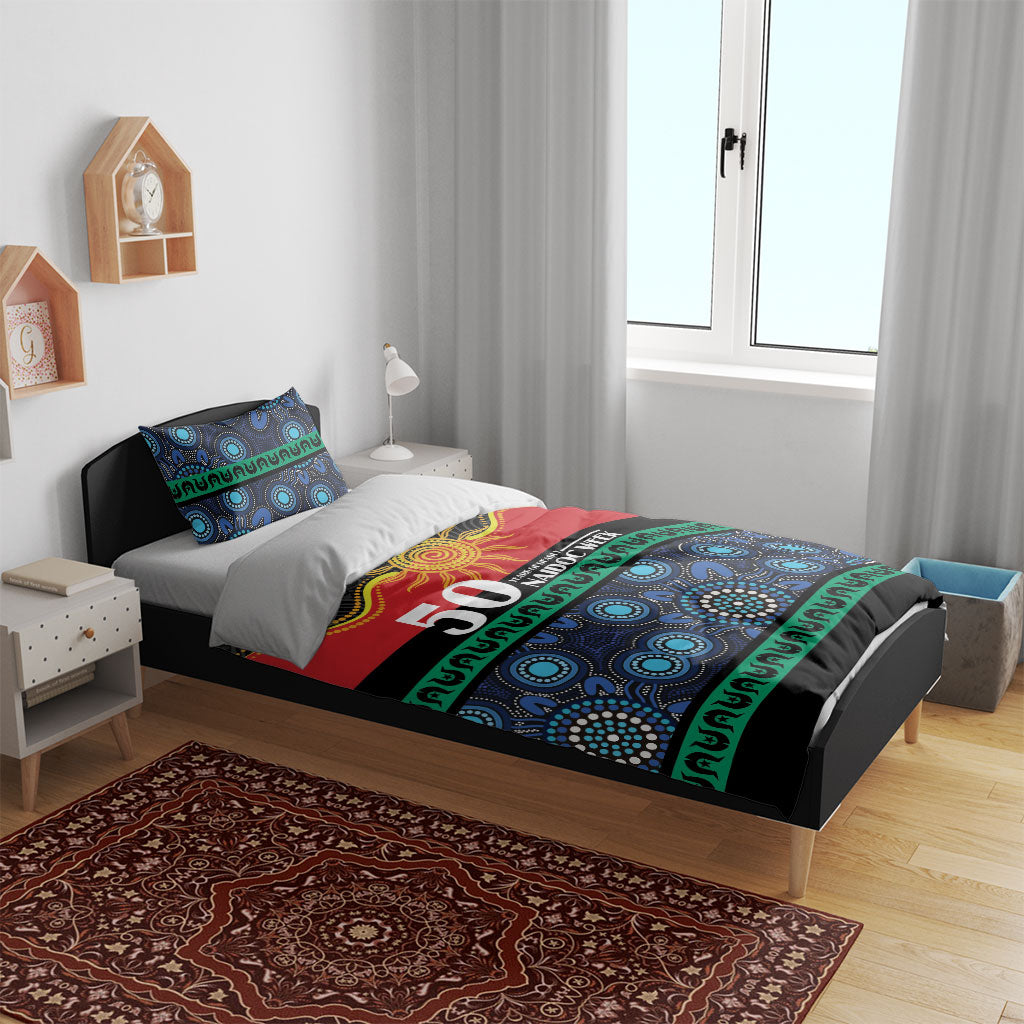 Australian Aboriginal Torres Strait Islanders Bedding Set Together We Rise Together We Stay Deadly