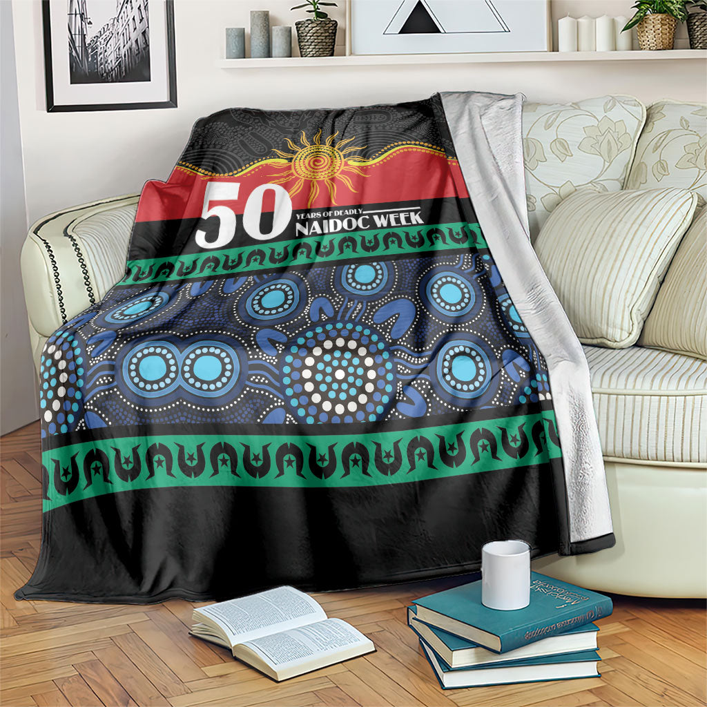 Australian Aboriginal Torres Strait Islanders Blanket Together We Rise Together We Stay Deadly