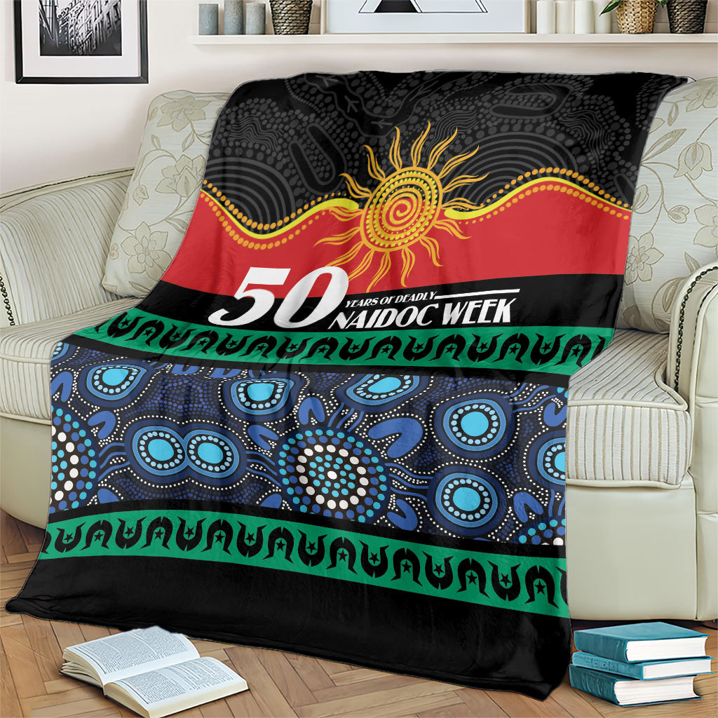 Australian Aboriginal Torres Strait Islanders Blanket Together We Rise Together We Stay Deadly
