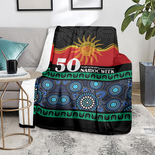 Australian Aboriginal Torres Strait Islanders Blanket Together We Rise Together We Stay Deadly