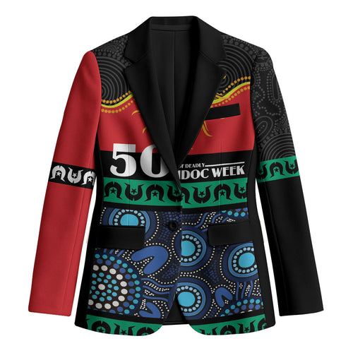 Personalised Australian Aboriginal Torres Strait Islanders Blazer Together We Rise Together We Stay Deadly