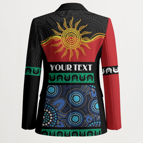 Personalised Australian Aboriginal Torres Strait Islanders Blazer Together We Rise Together We Stay Deadly