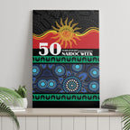 Australian Aboriginal Torres Strait Islanders Canvas Wall Art Together We Rise Together We Stay Deadly