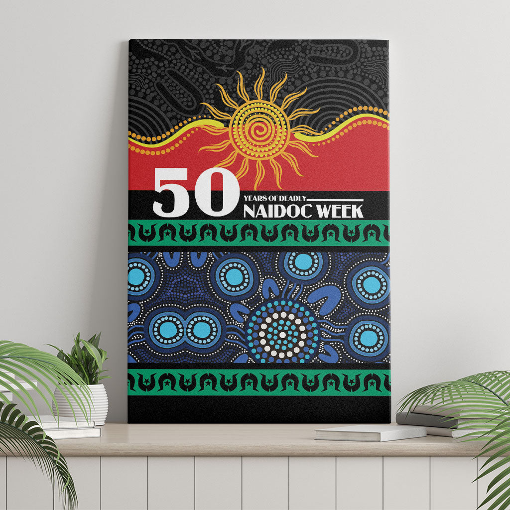 Australian Aboriginal Torres Strait Islanders Canvas Wall Art Together We Rise Together We Stay Deadly