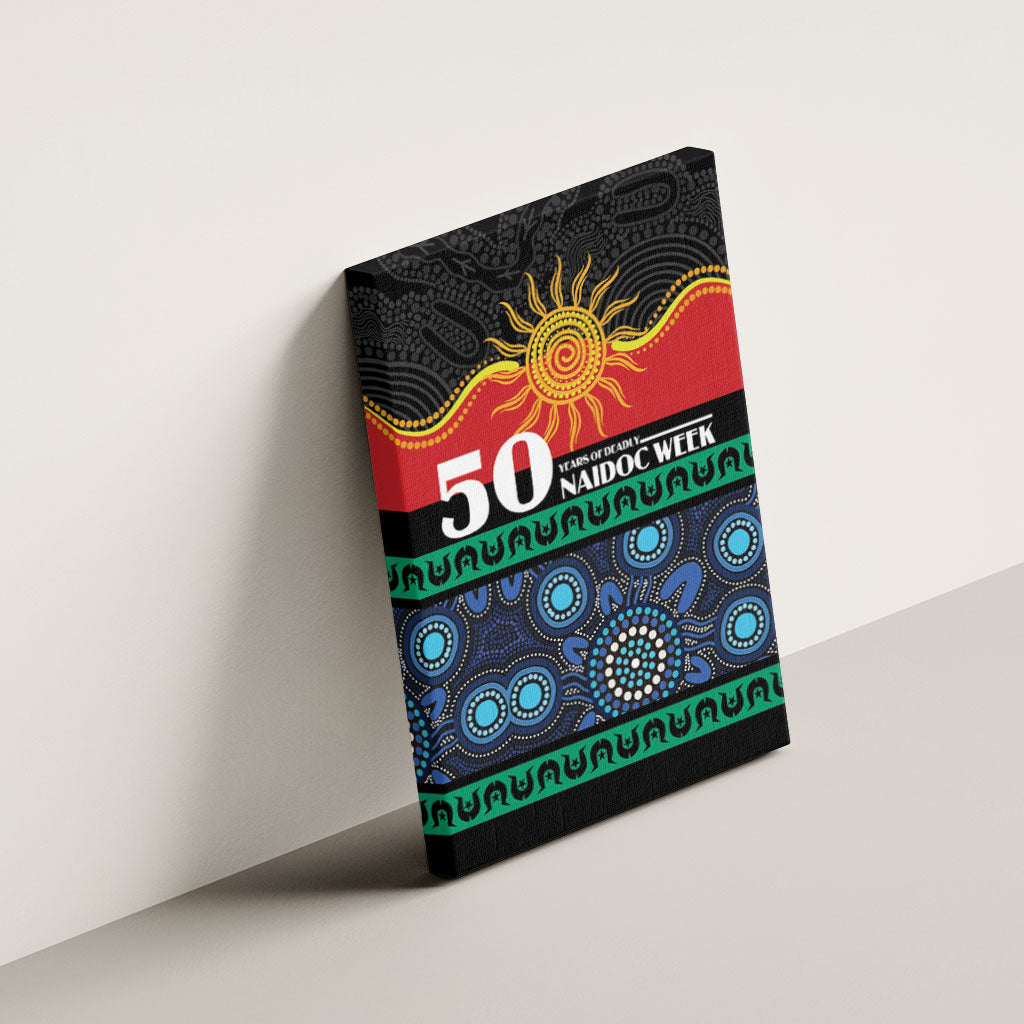 Australian Aboriginal Torres Strait Islanders Canvas Wall Art Together We Rise Together We Stay Deadly