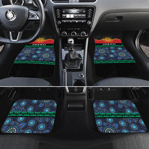 Personalised Australian Aboriginal Torres Strait Islanders Car Mats Together We Rise Together We Stay Deadly