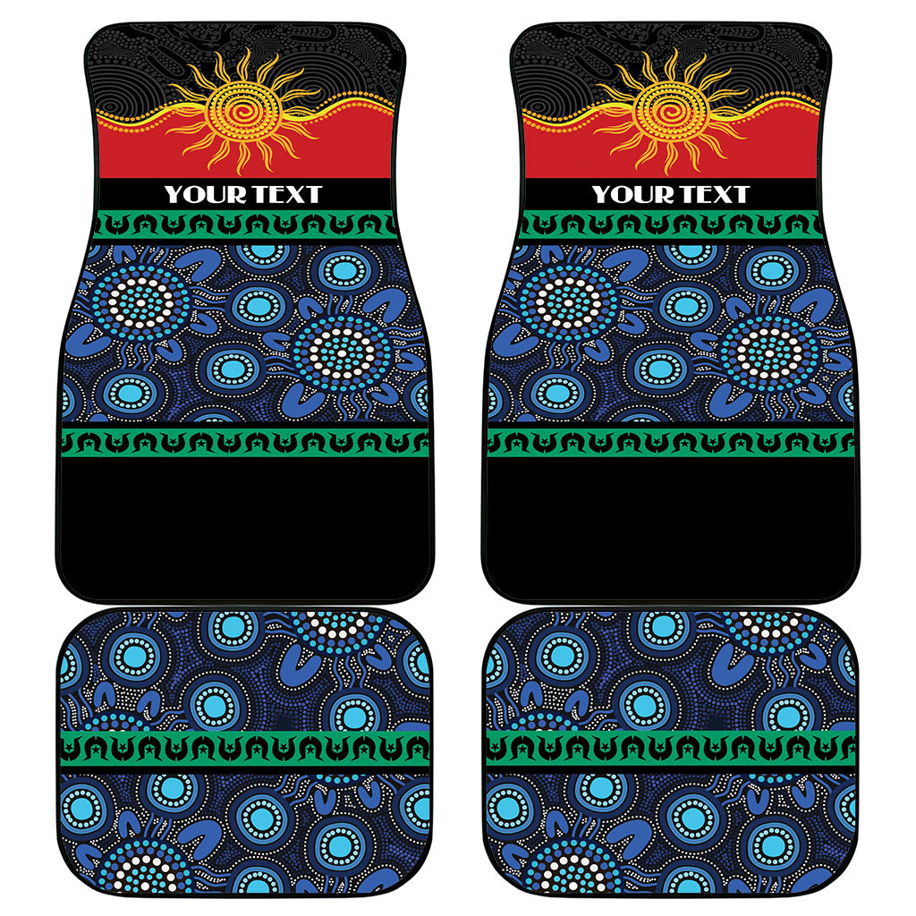 Personalised Australian Aboriginal Torres Strait Islanders Car Mats Together We Rise Together We Stay Deadly