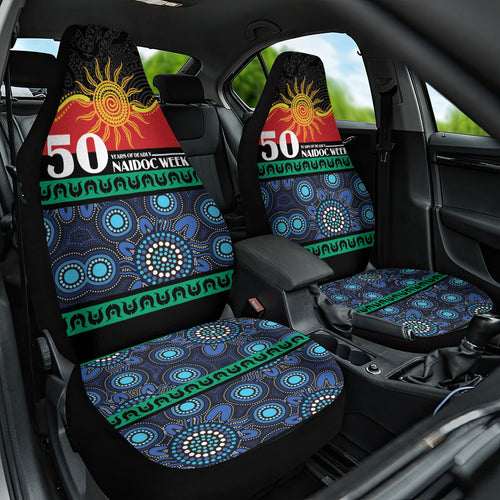 Australian Aboriginal Torres Strait Islanders Car Seat Cover Together We Rise Together We Stay Deadly