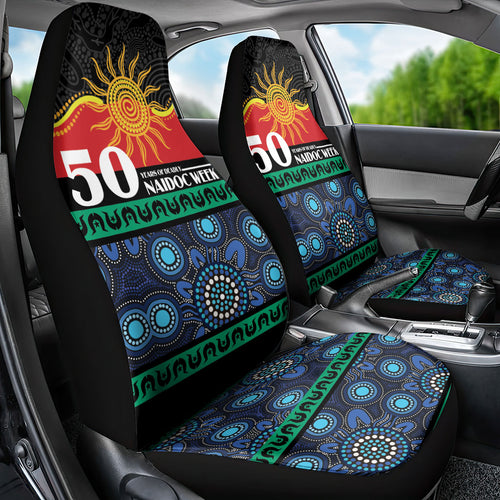 Australian Aboriginal Torres Strait Islanders Car Seat Cover Together We Rise Together We Stay Deadly