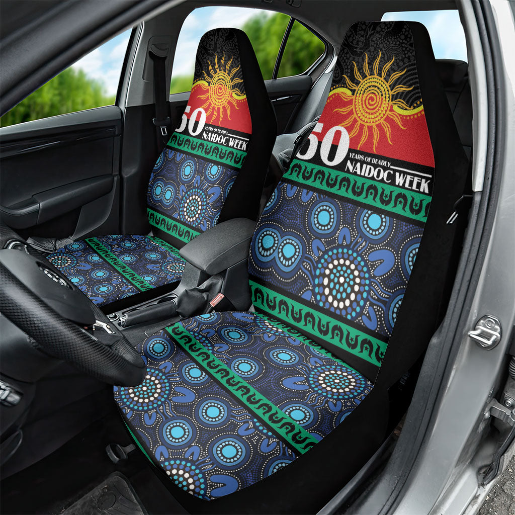 Australian Aboriginal Torres Strait Islanders Car Seat Cover Together We Rise Together We Stay Deadly