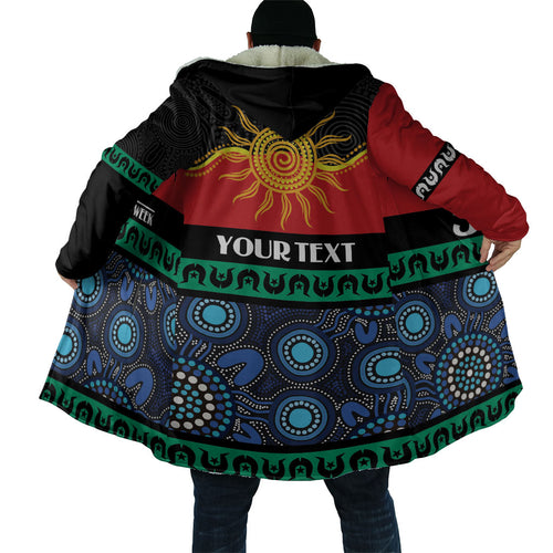 Personalised Australian Aboriginal Torres Strait Islanders Cloak Together We Rise Together We Stay Deadly