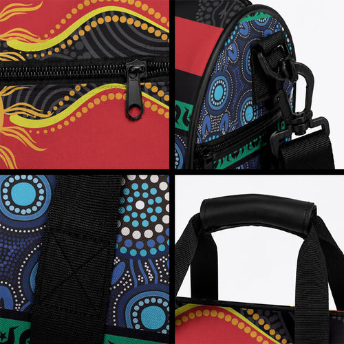 Australian Aboriginal Torres Strait Islanders Duffle Bag Together We Rise Together We Stay Deadly