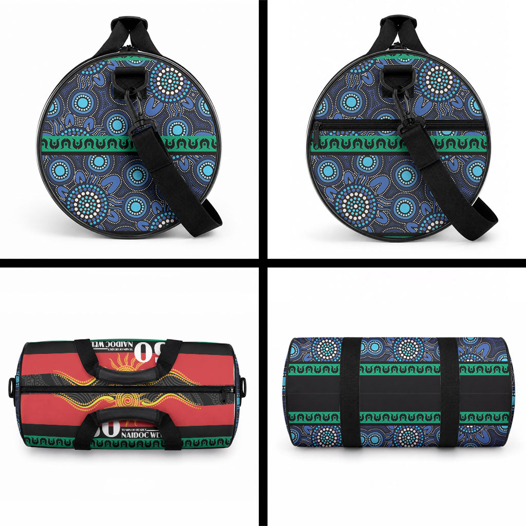 Australian Aboriginal Torres Strait Islanders Duffle Bag Together We Rise Together We Stay Deadly