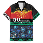 Personalised Australian Aboriginal Torres Strait Islanders Family Matching Long Sleeve Bodycon Dress and Hawaiian Shirt Together We Rise Together We Stay Deadly