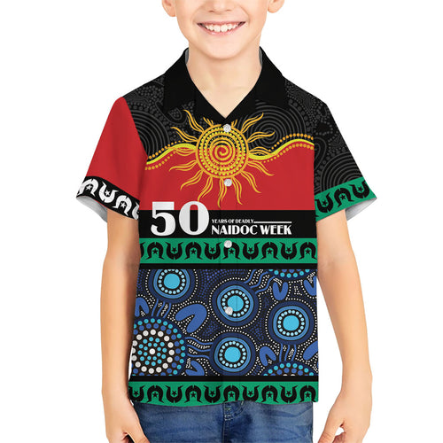 Personalised Australian Aboriginal Torres Strait Islanders Family Matching Puletasi and Hawaiian Shirt Together We Rise Together We Stay Deadly