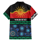 Personalised Australian Aboriginal Torres Strait Islanders Family Matching Summer Maxi Dress and Hawaiian Shirt Together We Rise Together We Stay Deadly