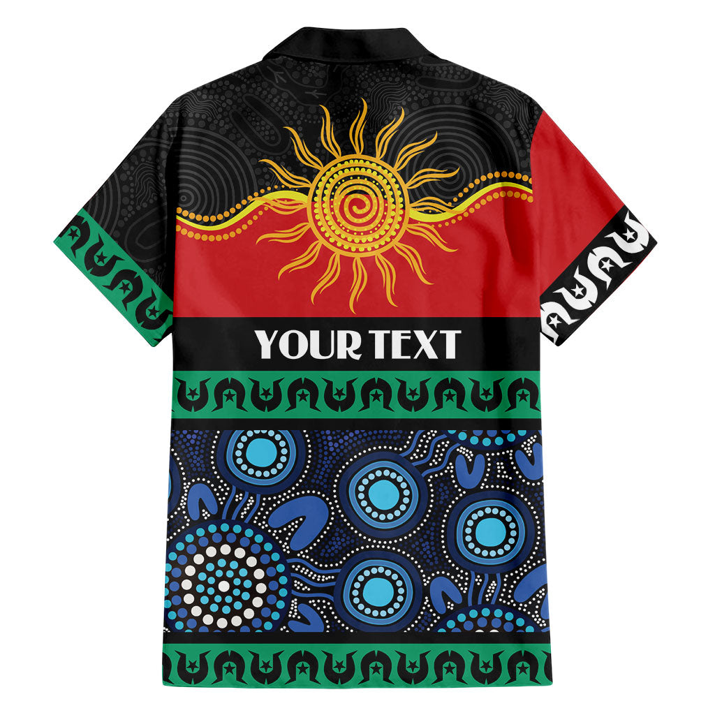 Personalised Australian Aboriginal Torres Strait Islanders Family Matching Summer Maxi Dress and Hawaiian Shirt Together We Rise Together We Stay Deadly