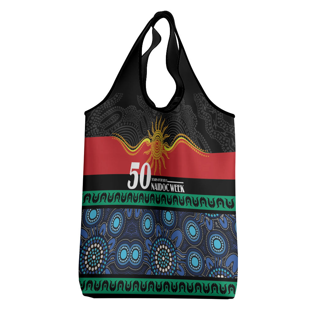 Australian Aboriginal Torres Strait Islanders Grocery Bag Together We Rise Together We Stay Deadly