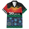 Personalised Australian Aboriginal Torres Strait Islanders Hawaiian Shirt Together We Rise Together We Stay Deadly