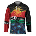 Personalised Australian Aboriginal Torres Strait Islanders Hockey Jersey Together We Rise Together We Stay Deadly