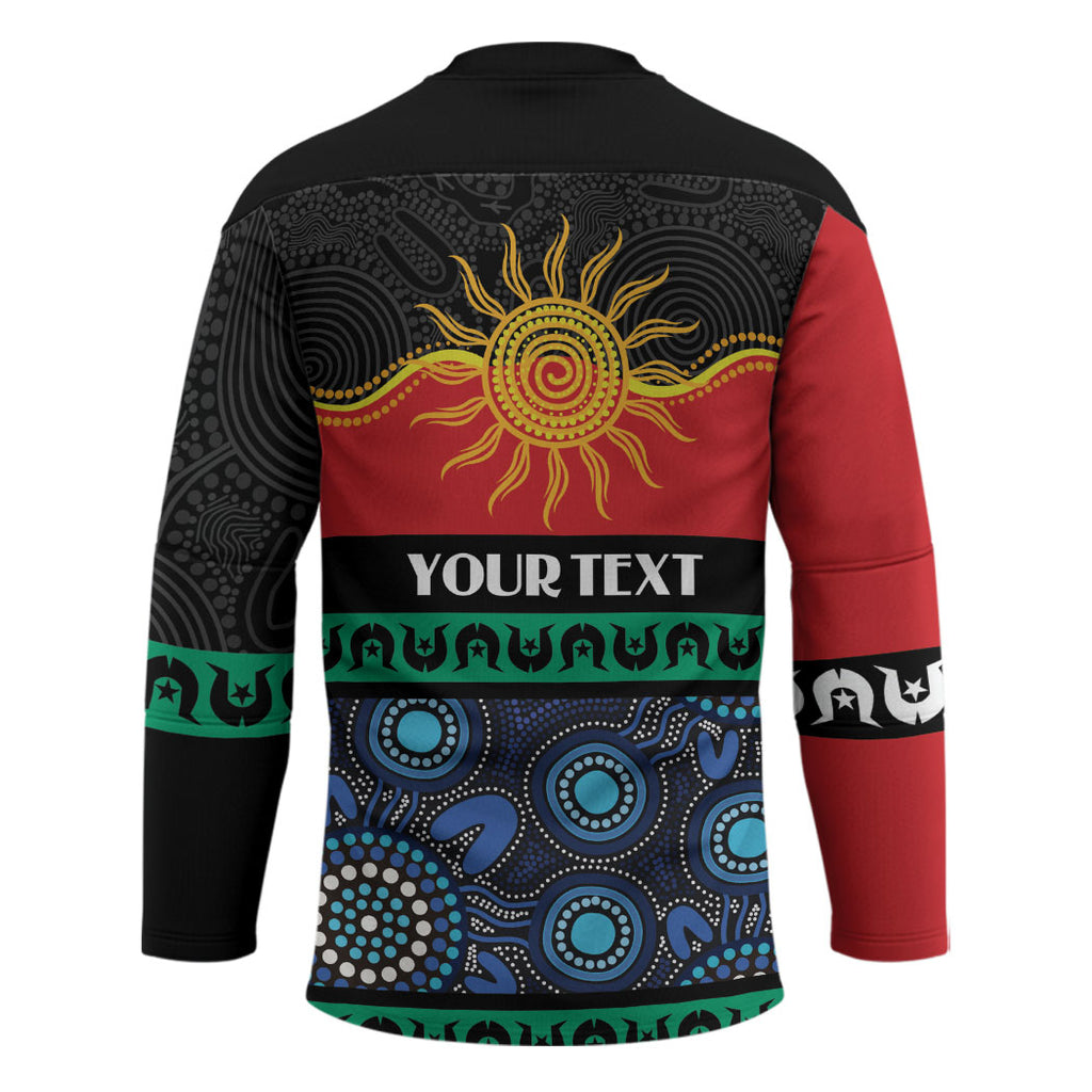 Personalised Australian Aboriginal Torres Strait Islanders Hockey Jersey Together We Rise Together We Stay Deadly