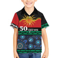 Personalised Australian Aboriginal Torres Strait Islanders Kid Hawaiian Shirt Together We Rise Together We Stay Deadly