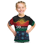 Personalised Australian Aboriginal Torres Strait Islanders Kid T Shirt Together We Rise Together We Stay Deadly