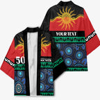 Personalised Australian Aboriginal Torres Strait Islanders Kimono Together We Rise Together We Stay Deadly