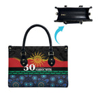 Australian Aboriginal Torres Strait Islanders Leather Bag Together We Rise Together We Stay Deadly