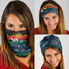 Australian Aboriginal Torres Strait Islanders Neck Gaiter Together We Rise Together We Stay Deadly