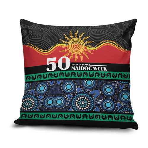 Australian Aboriginal Torres Strait Islanders Pillow Cover Together We Rise Together We Stay Deadly