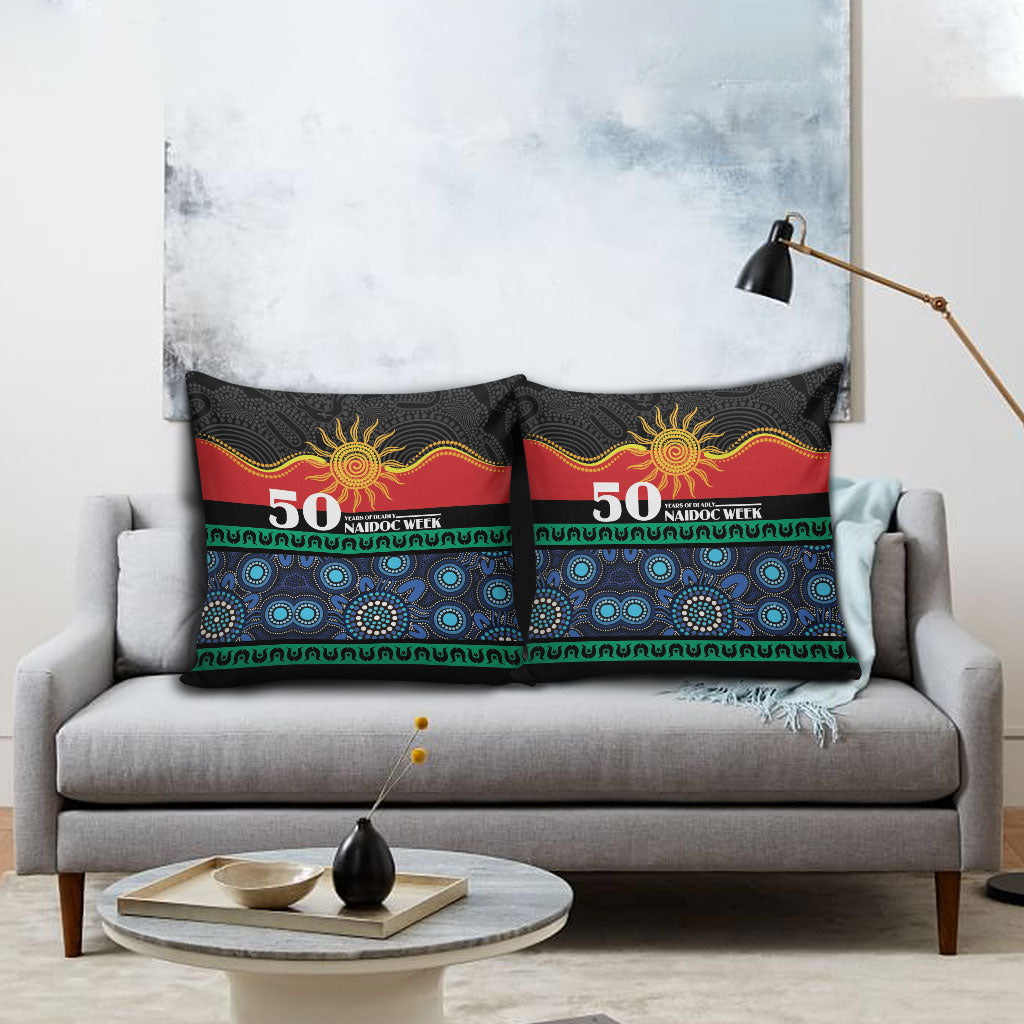 Australian Aboriginal Torres Strait Islanders Pillow Cover Together We Rise Together We Stay Deadly