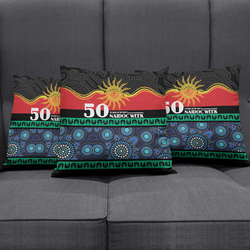 Australian Aboriginal Torres Strait Islanders Pillow Cover Together We Rise Together We Stay Deadly