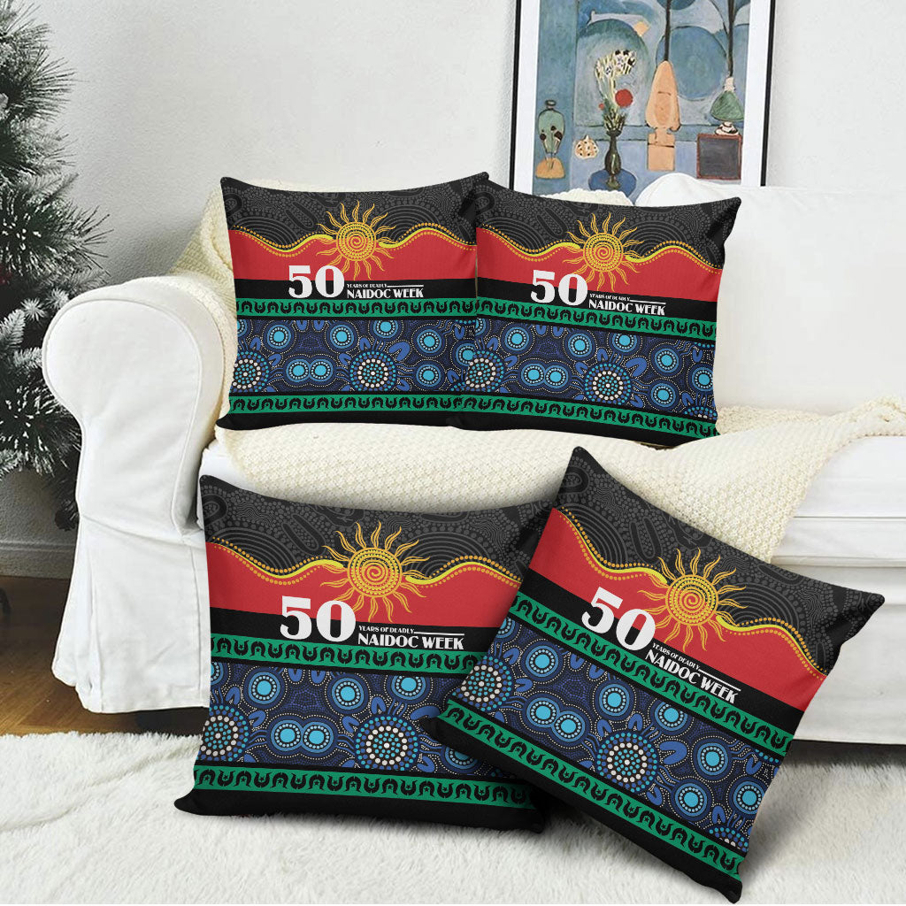 Australian Aboriginal Torres Strait Islanders Pillow Cover Together We Rise Together We Stay Deadly