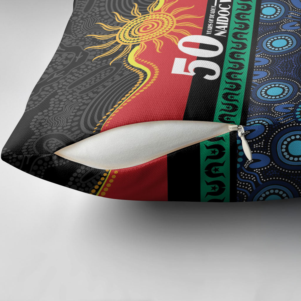 Australian Aboriginal Torres Strait Islanders Pillow Cover Together We Rise Together We Stay Deadly