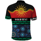 Personalised Australian Aboriginal Torres Strait Islanders Polo Shirt Together We Rise Together We Stay Deadly